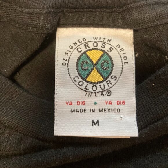 Cross Colours "Stop The Violence" vintage t-shirt (M) - Picture 3 of 6